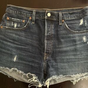 Levis women’s denim premium shorts